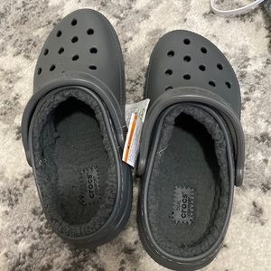 Classic Lined Croc - Gray